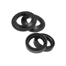 1 Set 33mmx46mmx11mm Motorcycle Front Fork Shock Oil Seal and Dust Seal for K...