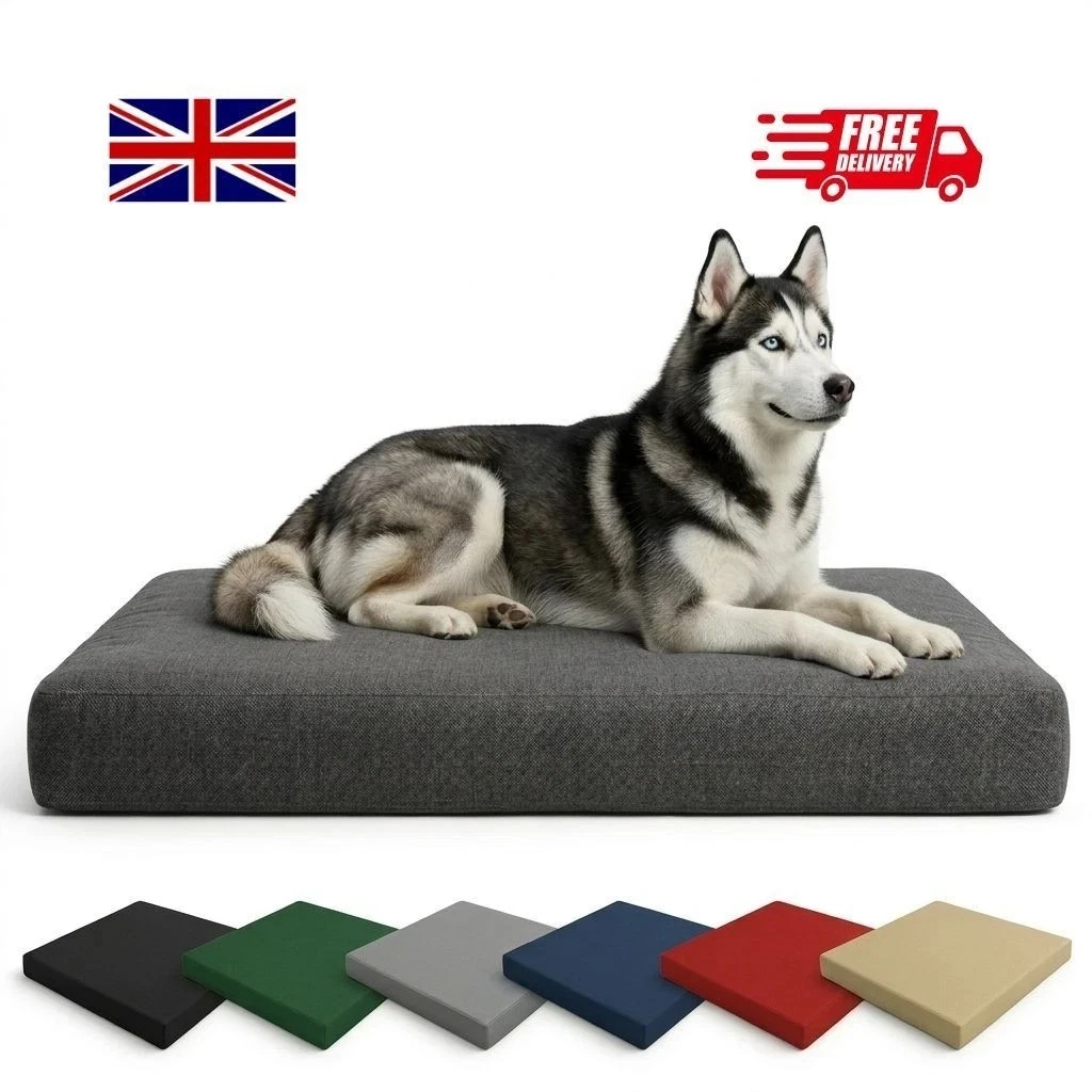 Waterproof Orthopedic Dog Bed Mattress Foam Pet Cushion Crate Mat Multi Colour
Opens in a new window