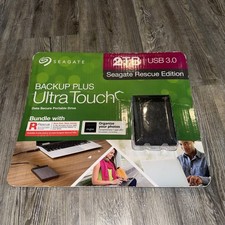 Seagate Backup Plus Ultra Touch Portable Hard Drive 2TB Damaged Packaging