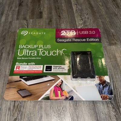 Seagate Backup Plus Ultra Touch Portable Hard Drive 2TB Damaged Packaging