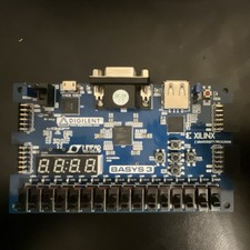 Digilent Basys 3 FPGA Development Board Pushbutton LED USB VGA