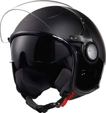 Jethelm Vespa VJ Double Black 606656M04DB Größe L