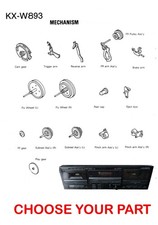 Kenwood Cassette Deck VGT Spare Genuine Parts USED IN VARIOUS MODELS