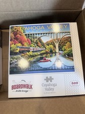 Boardwalk Puzzle 500 Piece Puzzle - National Parks Edition - Cuyahoga Valley