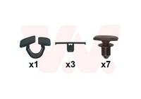 VAN Wezel Montagesatz Motorhaube 4929797 FüR Seat Ibiza 5 KJ1 KJG Mpi TGI TSI