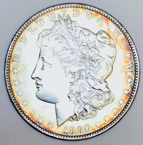 *1896 P MORGAN DOLLAR* *GEM BU+++* NR #G3923