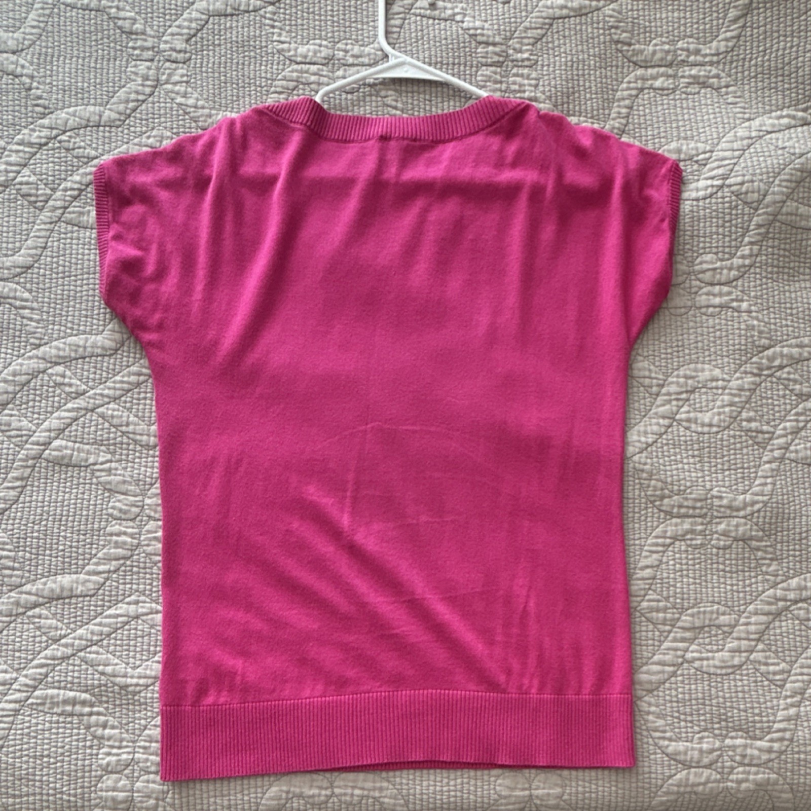 Talbots Knit Pullover Sweater Button Shoulder Pin… - image 6