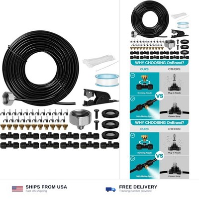 OnBrand Patio Water Misters for Cooling Outdoor, 40FT Mister for Outside with...