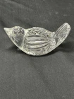 Waterford Crystal Bird 4 X3 1/4 Lead Crystal Hand Made In Ireland Vintage MINT