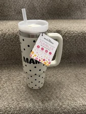 NEW Aldi Adventuridge Pink 30 oz Thirst Crusher Tumbler (Heart) MAMA