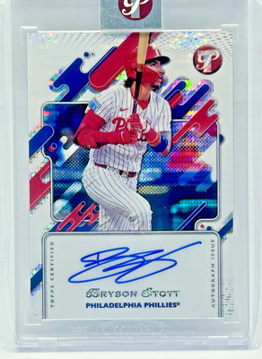 2025 Topps Pristine - Encased Autographs Bryson Stott Phillies