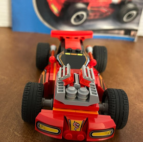 LEGO Power Racers ~ 8380 Red Maniac Racer Car ~ 99% Complete Incl Manual~Vintage