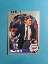 Bill Fitch 1990-91 NBA Hoops Basketball Card # 321 J6800