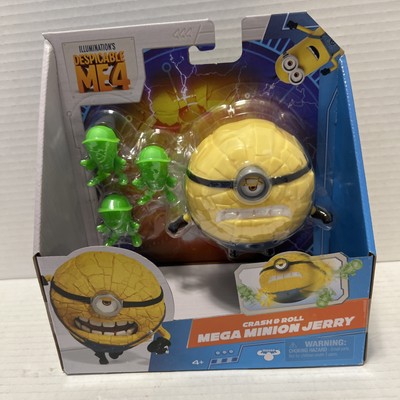 Illumination's Despicable Me 4 Mega Minion Jerry Crash & Roll 3.5'' Figure NIB