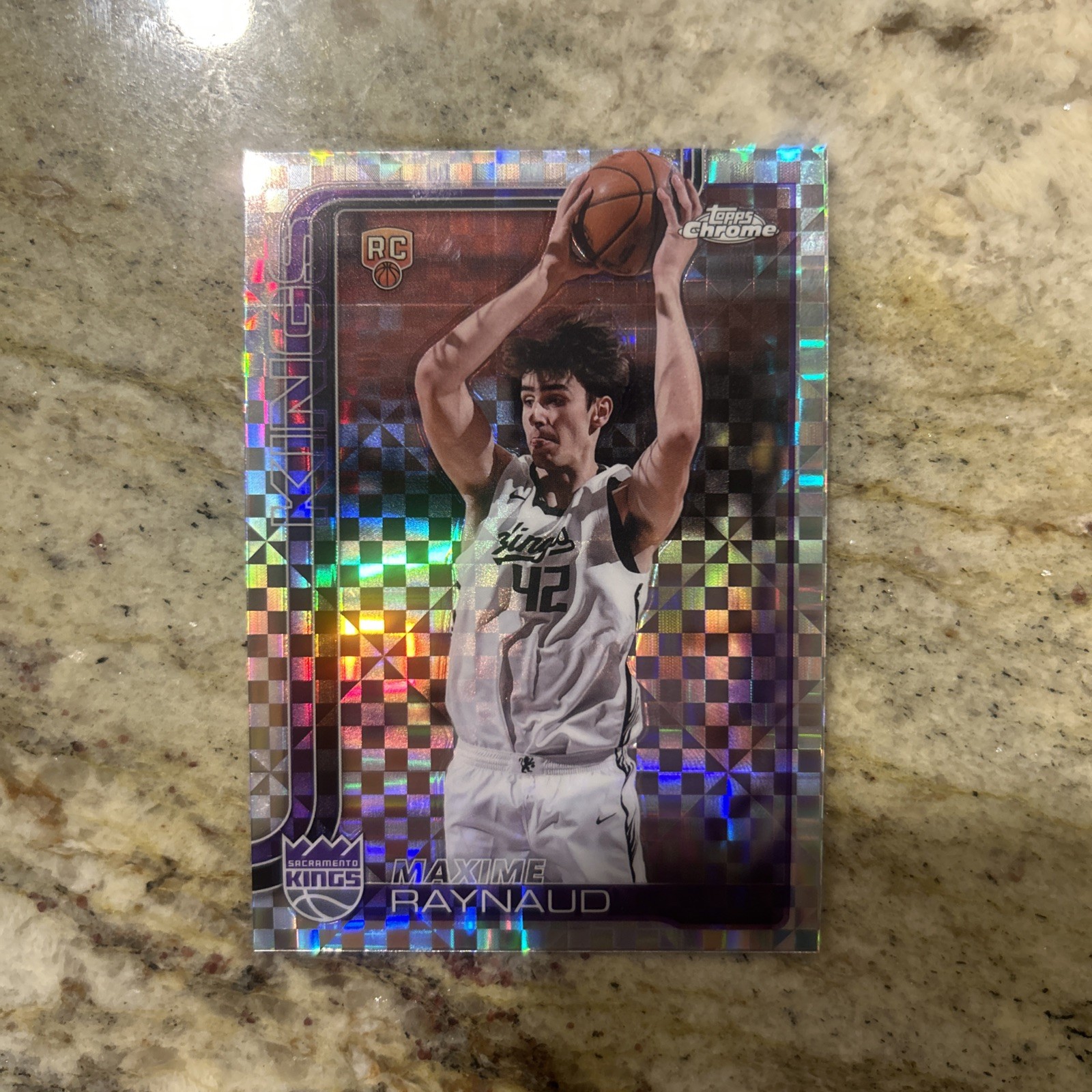 2025-26 Topps Chrome - Maxime Raynaud #293 X-Fractor (RC)