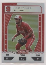 2021 Panini Elite Extra Edition College Tickets Optic Holo Jose Torres 0lt3