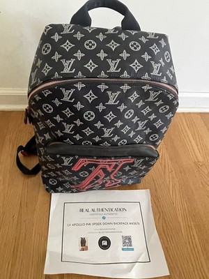 Louis Vuitton Apollo Backpack Limited Edition Upside Down Monogram Ink