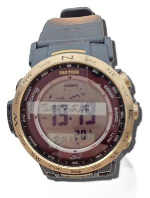 CASIO PRW-35YC PRO TREK Wristwatch Works Men 1498