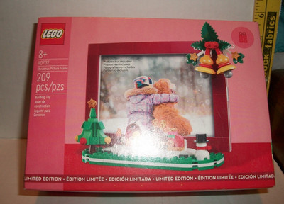 Lego 40702 Christmas Picture Frame Limited Edition New Sealed A32 RETIRED