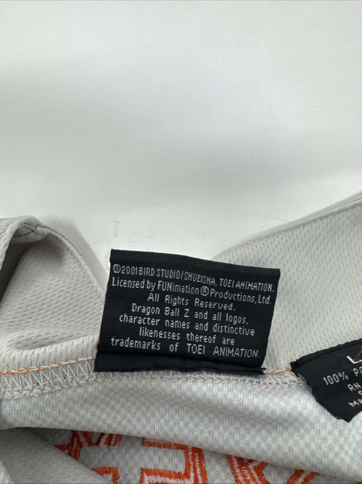 Vintage Dragonball Z Baseball Jersey