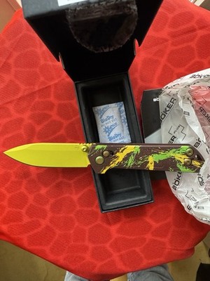 Org. Böker Kihon Dubai Schokolade Taschenmesser Knife Tool Schneide Werkzeug