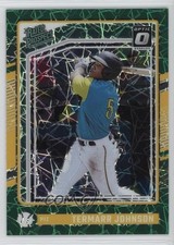 2024 Donruss Optic Rated Prospects Green Velocity Prizm Termarr Johnson 1fb7
