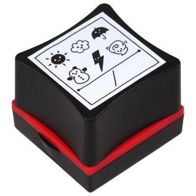 Taiyo Tomar Fine Color Stamper Notebook Record Stamp 6. Weather Ink Color: Blac_