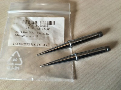 Weller CT5-A7 Lötspitze 2x Stück -  CT5 A7, 1,6 mm, meißelförmig, gerade
