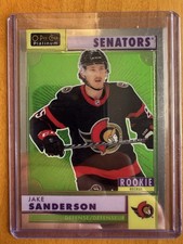 22-23 UD O-Pee-Chee Platinum Rookie Retro R-97 Jake Sanderson