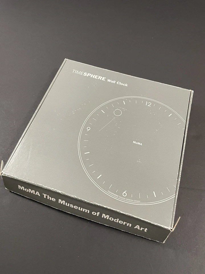 Reloj de Pared MOMA Minimalista Moderno Diseñador Timesphere Gideon Dagan Magnético Raro Foto 2 de 4