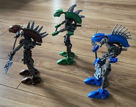 Lego Bionicle Rahkshi Set of 6 8587 8588 8589 8590 8591 8592 Lot - Please Read