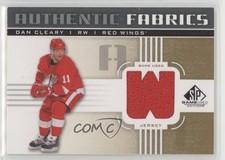 2011-12 SP Game Used Edition Authentic Fabrics Gold Daniel Cleary Dan (W) 1o3