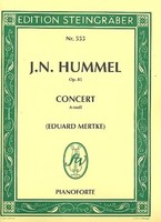 Konzert A-Moll Op.85 FüR Klavier Und Orchester Klavierauszug FüR 2 Klaviere