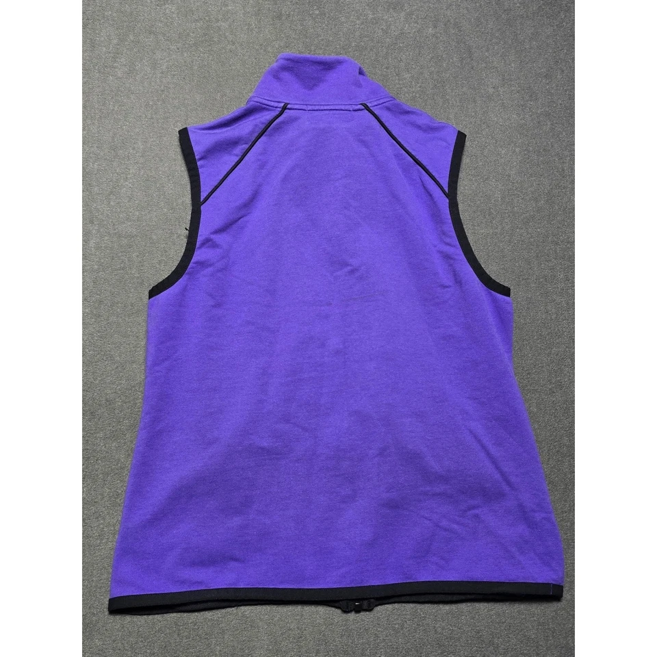 Ralph Lauren Lauren Active Purple Vest Full Zip Sleeveless L Tennis Pickleball - Image 4 of 4