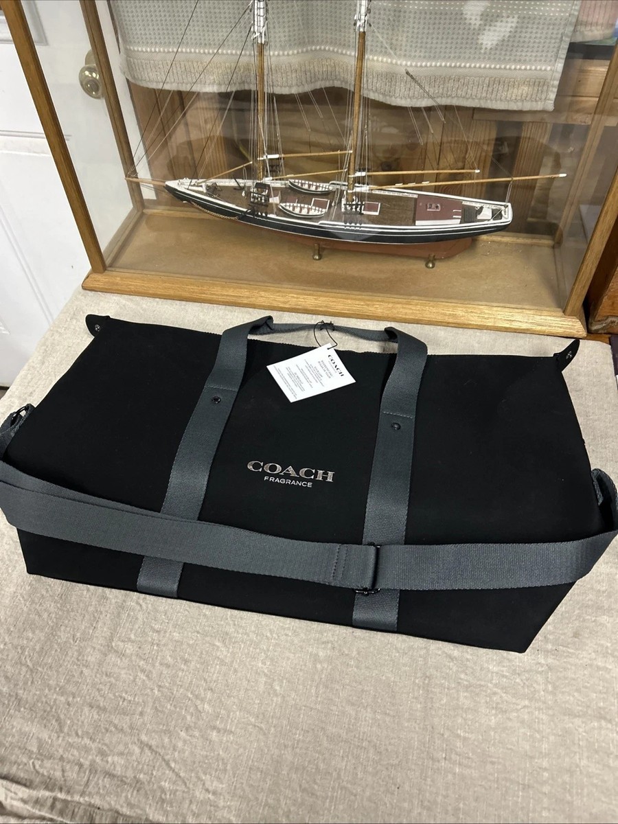 Coach Unisex Expandable Weekender Duffle Gym Travel Overnight Bag