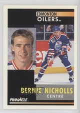1991-92 Pinnacle French Bernie Nicholls #300 1t8