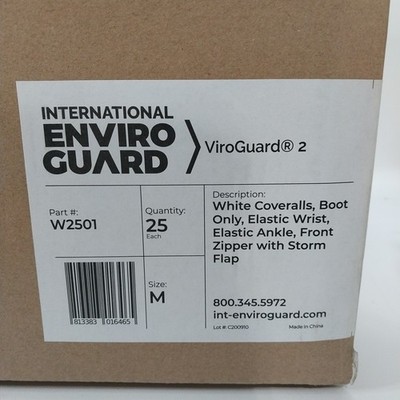 International Enviro Guard ViroGuard 2 W2501 BBP Full Suit With Boot Covers