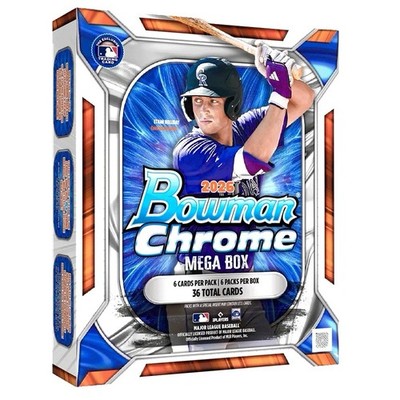 2026 Topps BOWMAN CHROME Mega Box - NEW RELEASE Sealed Baseball PRESALE QTY