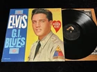 ELVIS PRESLEY LP LPM-2256 G.I. BLUES W/RARE HYPE STICKER 1ST PRESS NM/NM BEAUTY