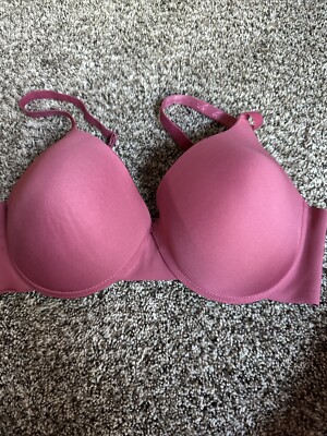 Gloria Vanderbilt Mauve Rose Underwire Bra Soft Womens 38DD Underwire