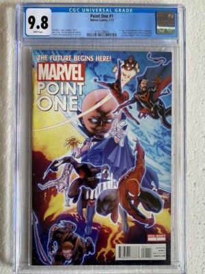 MARVEL POINT ONE #1 - CGC 9.8 - 1ST SAM ALEXANDER NOVA - 2012