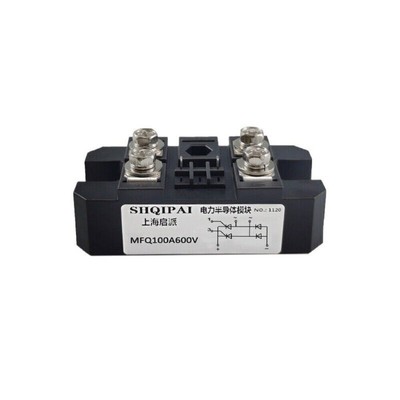 1PCS single-phase half-controlled rectifier bridge module MFQ60A MFQ100A600V