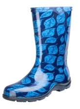 Slogger's Blue Leaf Boot Woman's Size 7