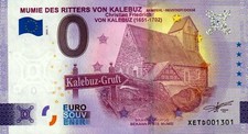 Zero Euro Note - 0 Euro Note - Mummy of the Knight of Calebutz 2022-1