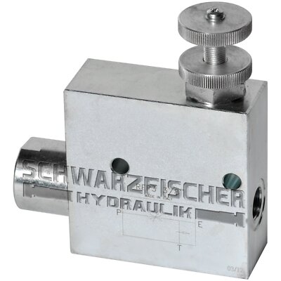 3-Wege Stromregelventil elektrisch-proportional u. reststrombelastbar 3-Wege Stromregelventil elektrisch-proportional u. reststrombelastbar