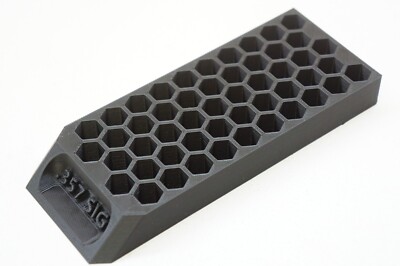 Bullet Tray Reloading Block .357 SIG Dillon Hornady RCBS 3D Frankford 50rd