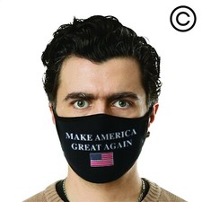 MAKE AMERICA GREAT FLAG Cover your face - face masks