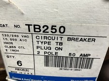T B Circuit Breaker 240V 50A  TB250 