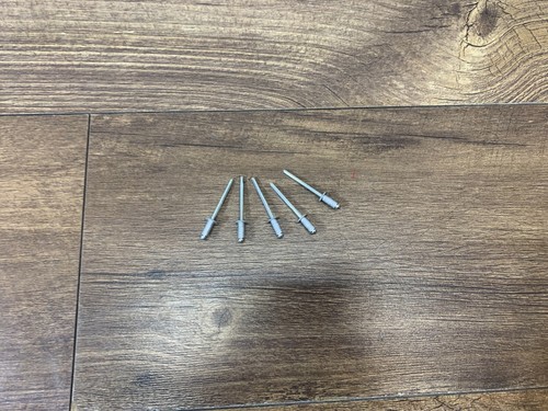 2019-2023 Audi A3 Q3 Fuel Heat Shield Pop-Rivets Set of 5 N-90-994-201 OEM NEW - Picture 2 of 4