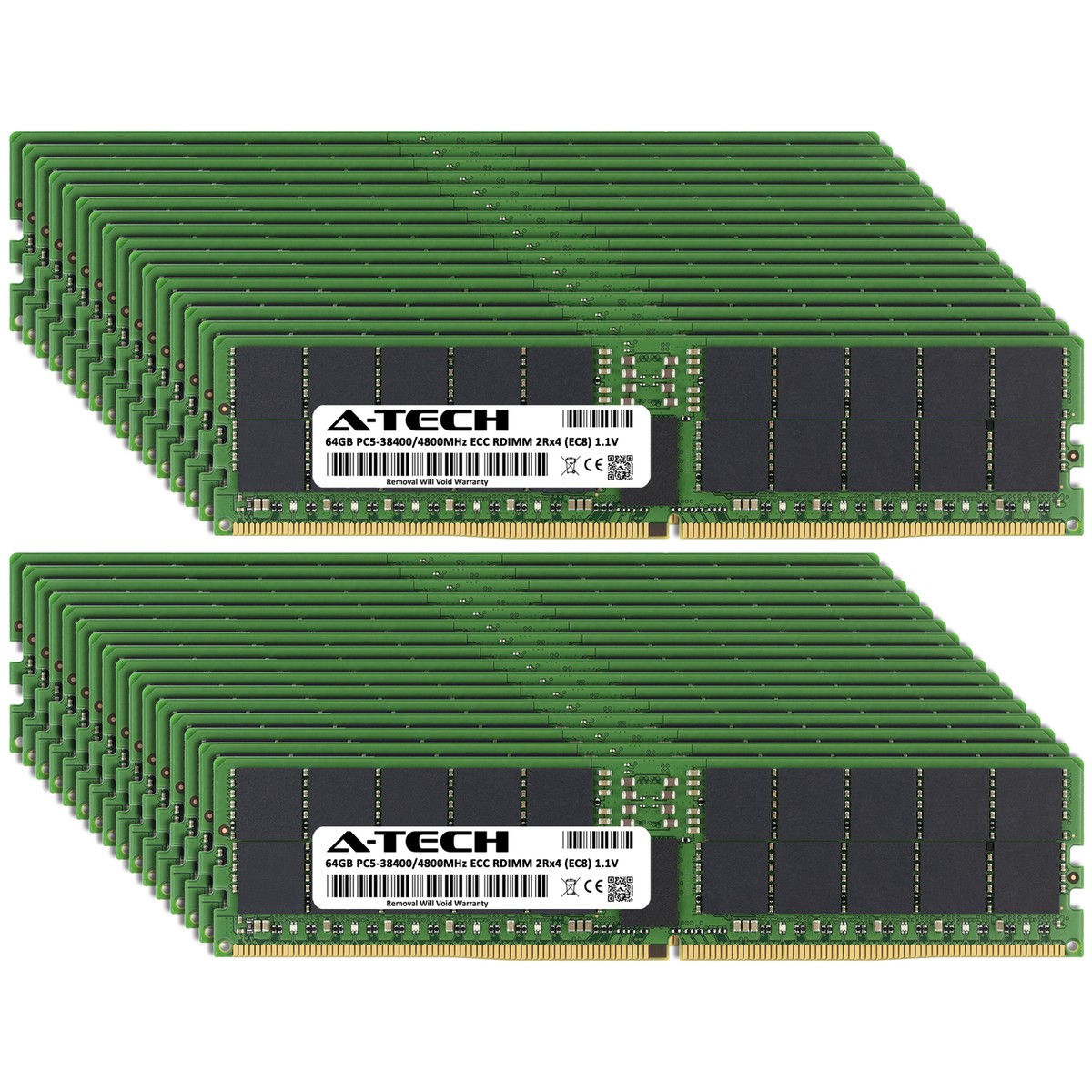 2TB 32x64GB PC5-4800 EC8 RDIMM Tyan GC79A-B7132 S7132GM2NRE Memory